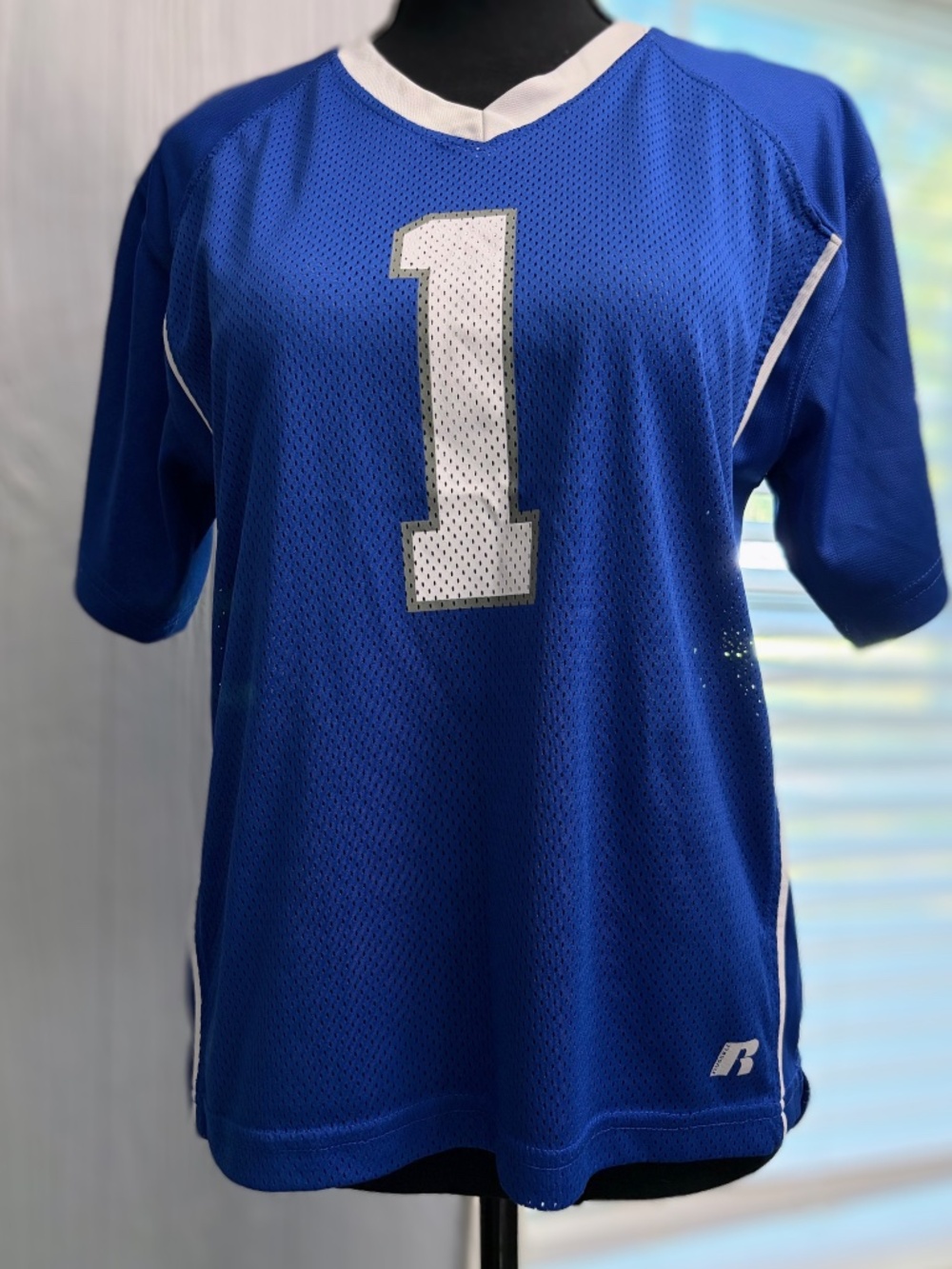 Russell Athletic Tennessee State Tigers Blue #1 Classic Jersey L (10-12 / Women‘